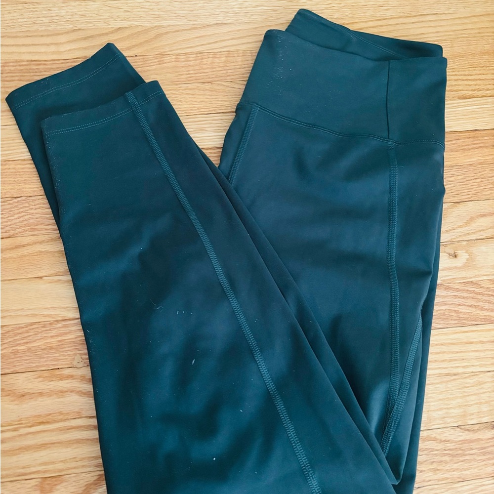 Girlfriend Collective Forest Green Leggings